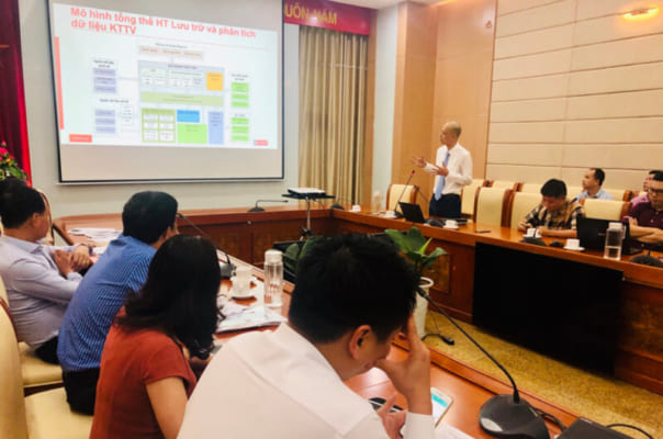 iERP trình bày về giải pháp lưu trữ, xử lý và phân tích dữ liệu lớn tại hội thảo của Tổng cục Khí tượng Thủy văn