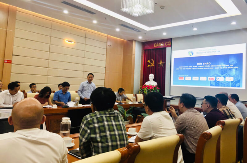 iERP trình bày về giải pháp lưu trữ, xử lý và phân tích dữ liệu lớn tại hội thảo của Tổng cục Khí tượng Thủy văn