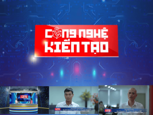 iERP với chủ đề “Quản trị từ xa thời Covid-19" trong chương trình “Công nghệ Kiến tạo” phát sóng trên VTV2