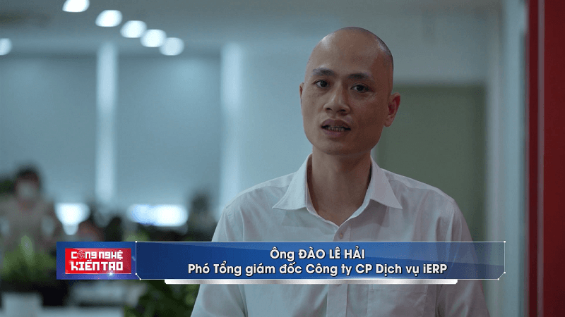 iERP với chủ đề “Quản trị từ xa thời Covid-19" trong chương trình “Công nghệ Kiến tạo” phát sóng trên VTV2