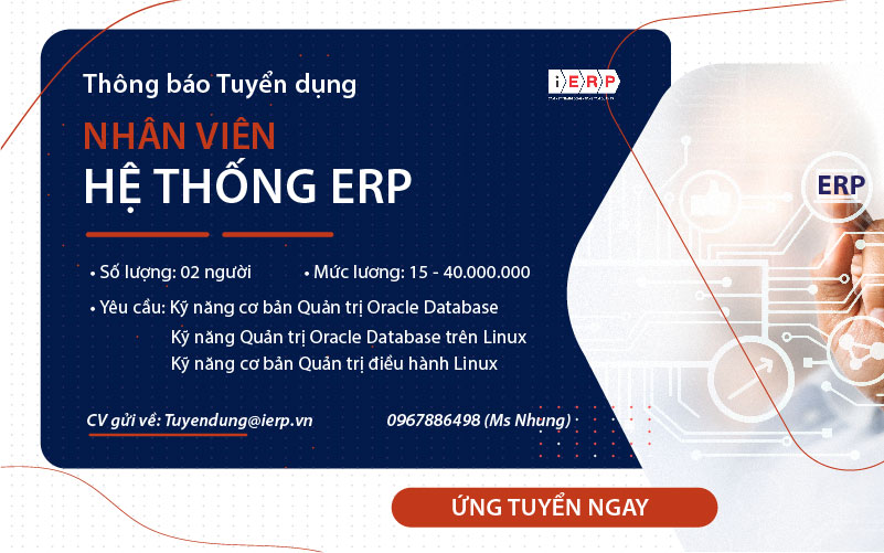 Tuyển dụng ERP