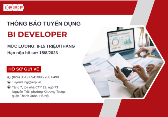 Thông báo tuyển dụng Chuyên viên Triển khai nghiệp vụ BI