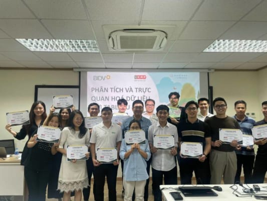 Khoá học Tableau nâng cao “Phân tích và trực quan hóa dữ liệu” tại BIDV