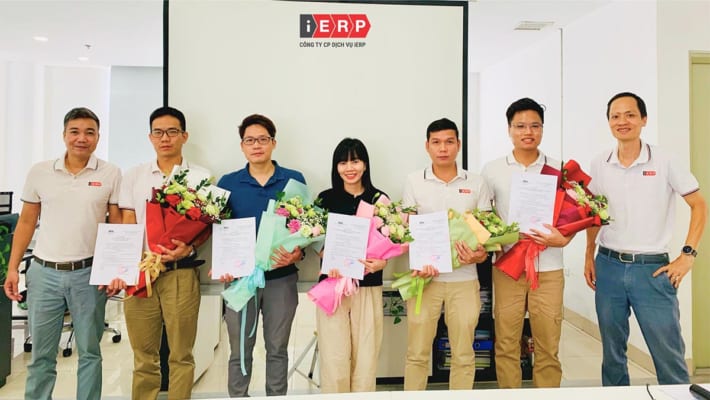 LỄ BỔ NHIỆM VỊ TRÍ CHỨC DANH TẠI iERP