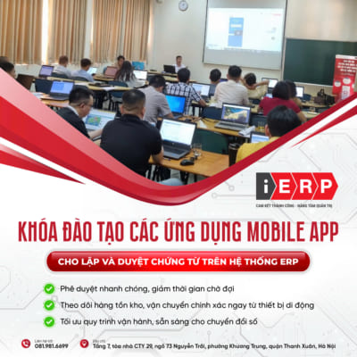 Khóa đào tạo các ứng dụng Mobile APP