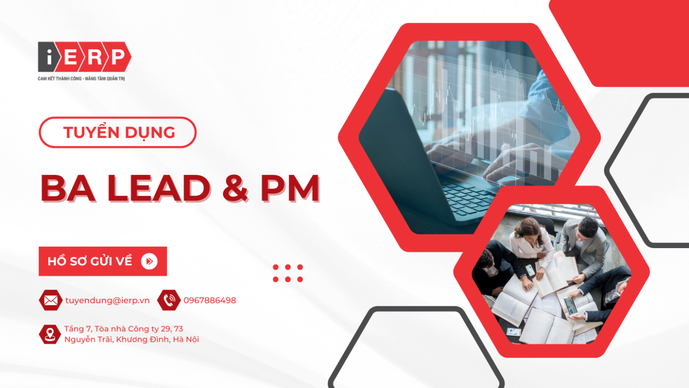 TUYỂN DỤNG BA LEAD & PM