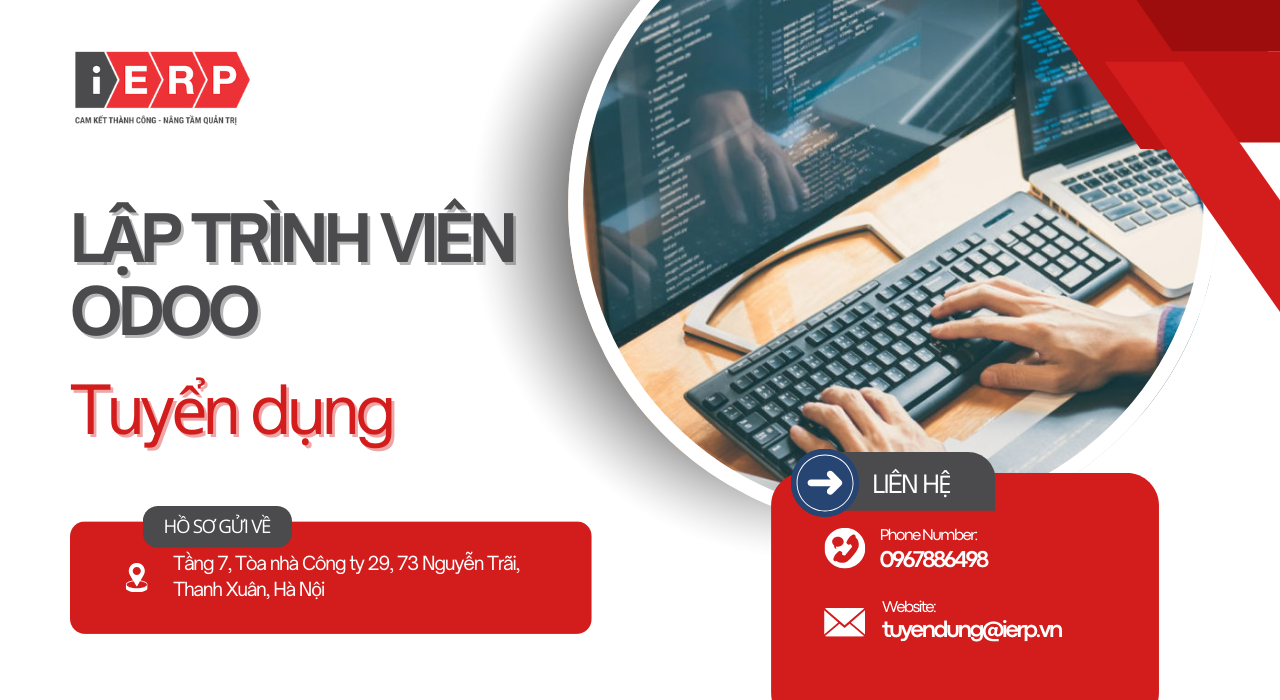 TUYỂN DỤNG LẬP TRÌNH VIÊN ODOO