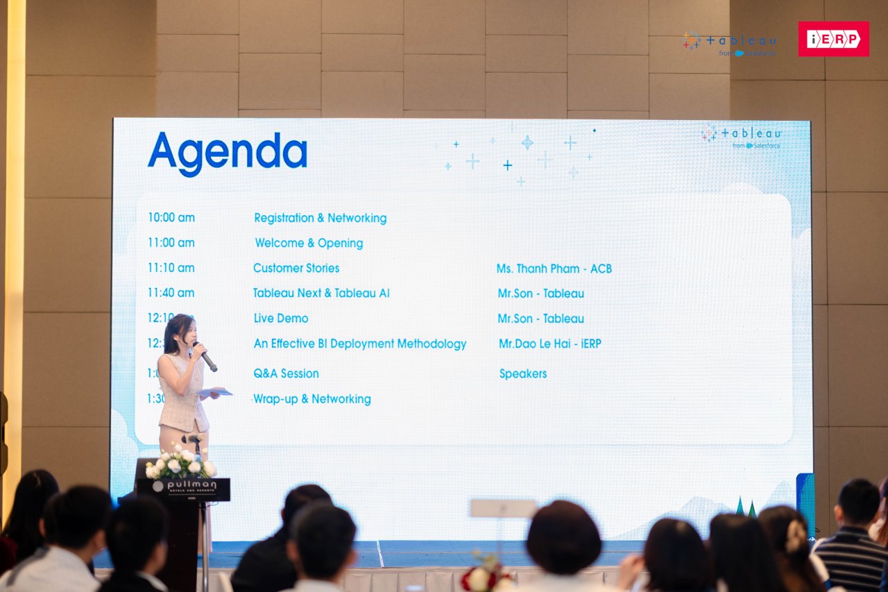 Dashboard đến AI Agent: Hành trình dữ liệu của ACB và bước tiến mới với Agentforce Tableau & iERP