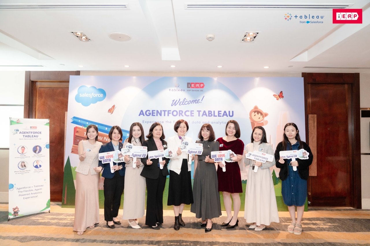 Dashboard đến AI Agent: Hành trình dữ liệu của ACB và bước tiến mới với Agentforce Tableau & iERP