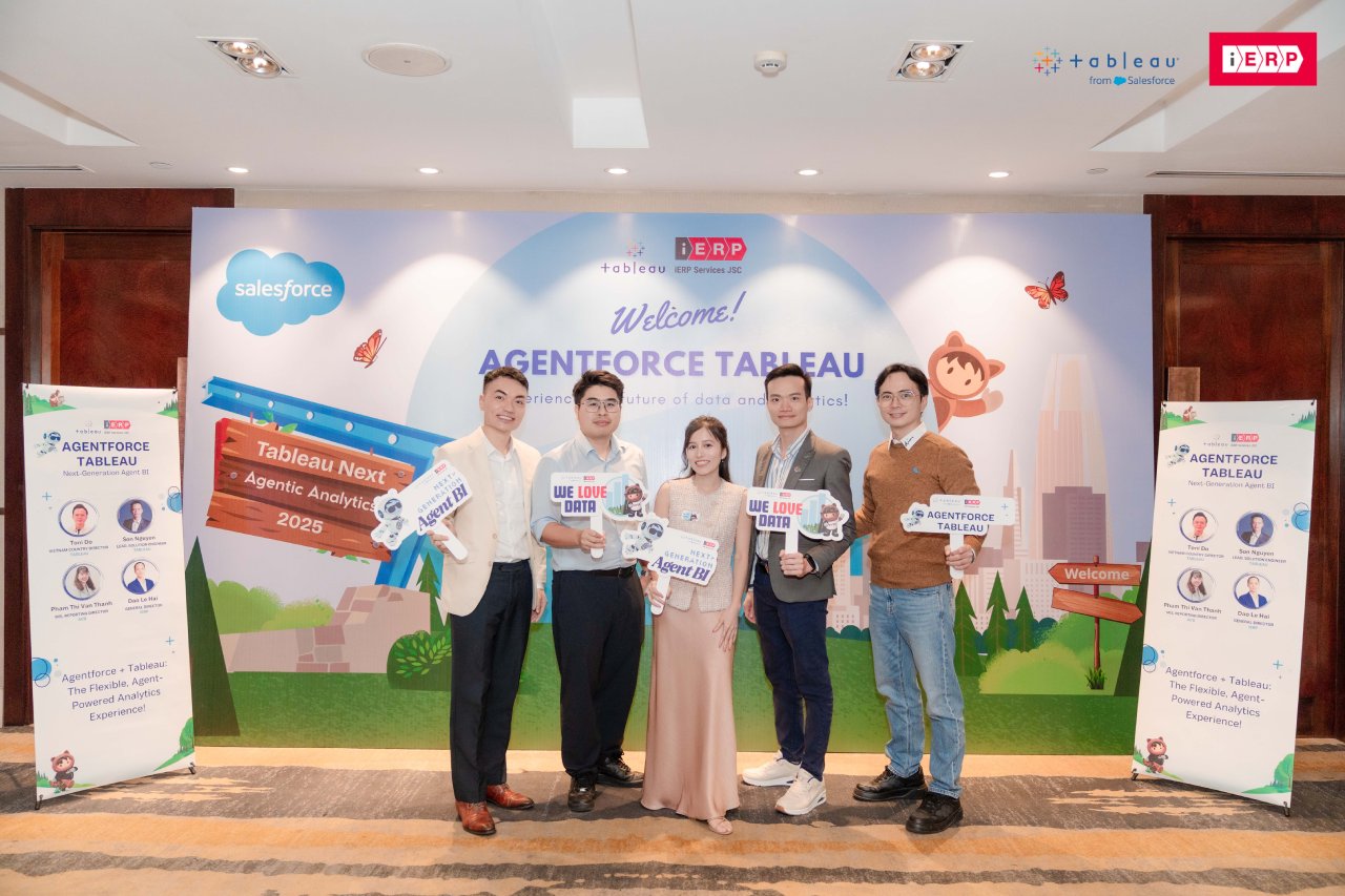 Dashboard đến AI Agent: Hành trình dữ liệu của ACB và bước tiến mới với Agentforce Tableau & iERP