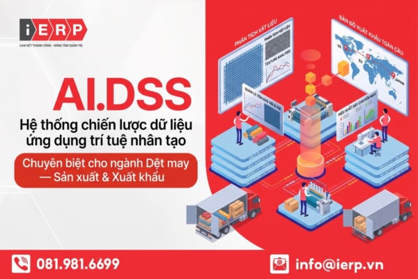 AI.DSS - Hệ thống chiến lược dữ liệu ứng dụng trí tuệ nhân tạo Chuyên biệt cho ngành Dệt may — Sản xuất & Xuất khẩu