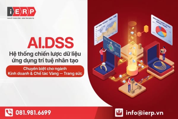 AI.DSS - Hệ thống chiến lược dữ liệu ứng dụng trí tuệ nhân tạo Chuyên biệt cho ngành Kinh doanh & Chế tác Vàng — Trang sức