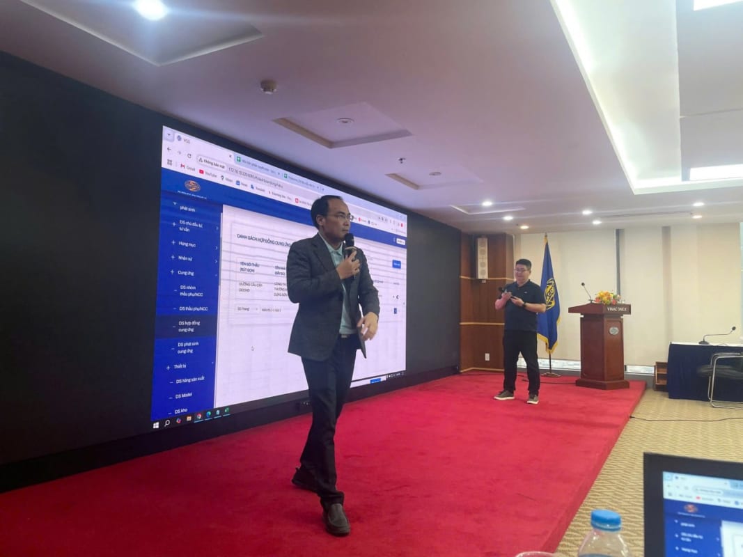 Hợp đồng xây dựng hệ thống số hóa báo cáo xây lắp